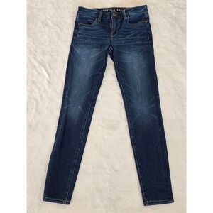 American Eagle Outfitters Women's Blue Denim Jegging Jeans‎ Size 2